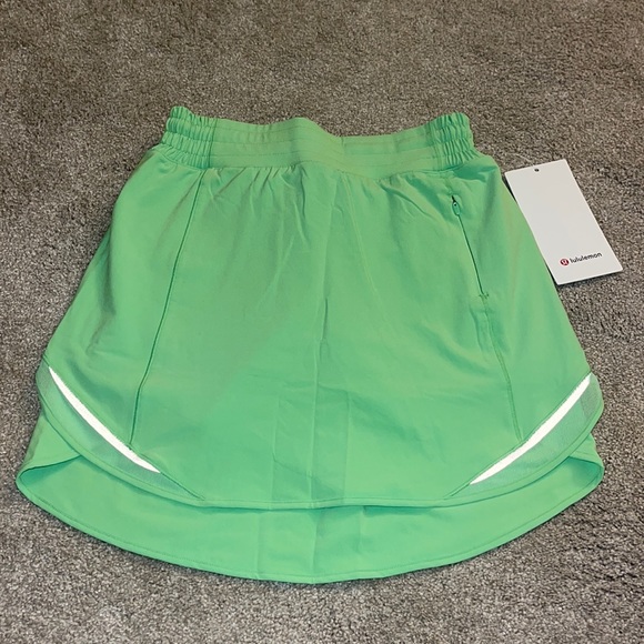 lululemon athletica Skirts Lululemon Hotty Hot Hr Skirt Long Scream